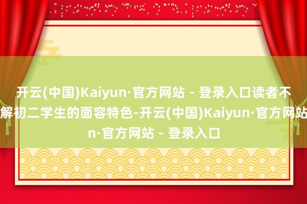 开云(中国)Kaiyun·官方网站 - 登录入口读者不错更好地了解初二学生的面容特色-开云(中国)Kaiyun·官方网站 - 登录入口