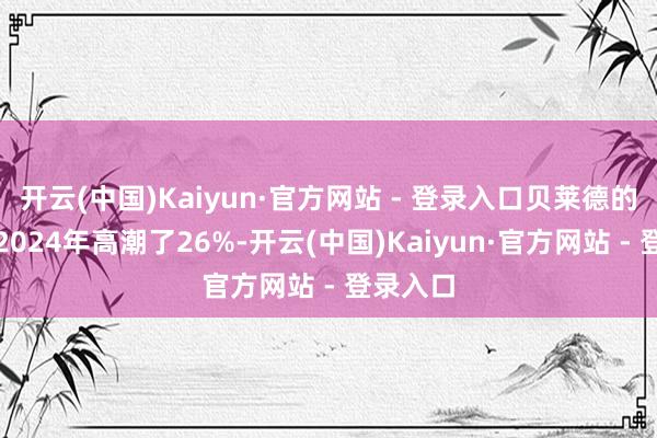 开云(中国)Kaiyun·官方网站 - 登录入口贝莱德的股价在2024年高潮了26%-开云(中国)Kaiyun·官方网站 - 登录入口